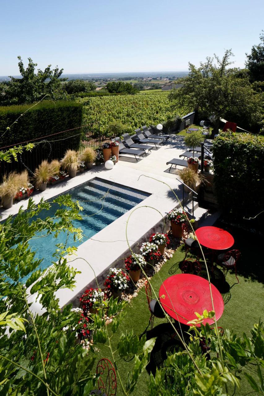 Auberge Du Paradis Saint-Amour-Bellevue Bagian luar foto